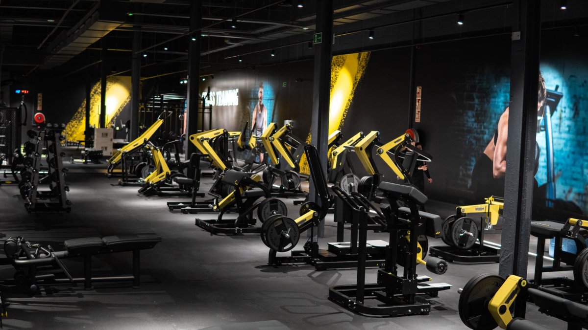 Imagen de archivo de un gimnasio Fitness Park.