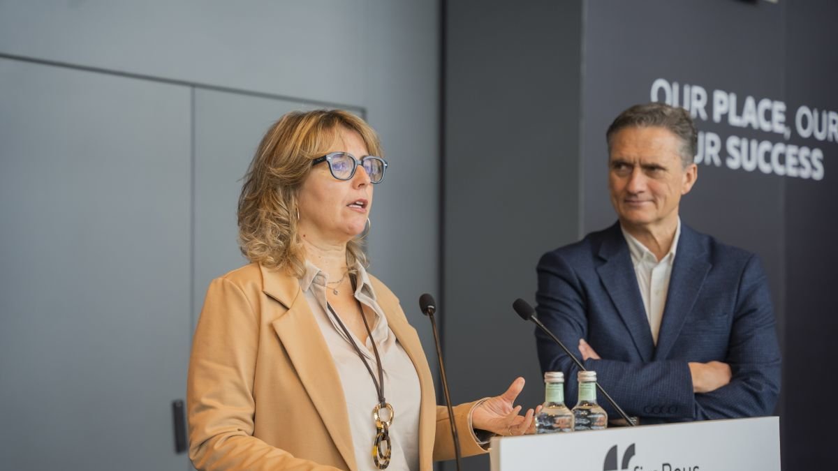 Fotografia de l'acte de presentació de la tercera edició del TurisMarket, amb previsió d'acollir 120 expositors enguany.