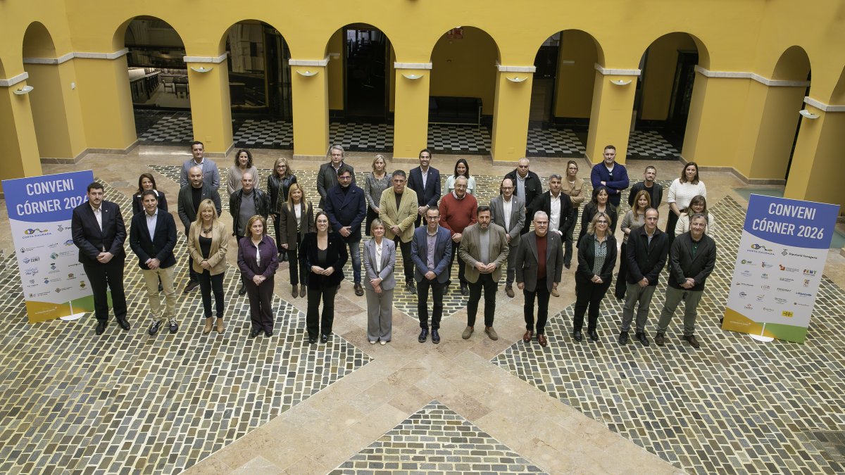 La Diputación de Tarragona lidera el convenio Córner para promocionar conjuntamente la Costa Daurada