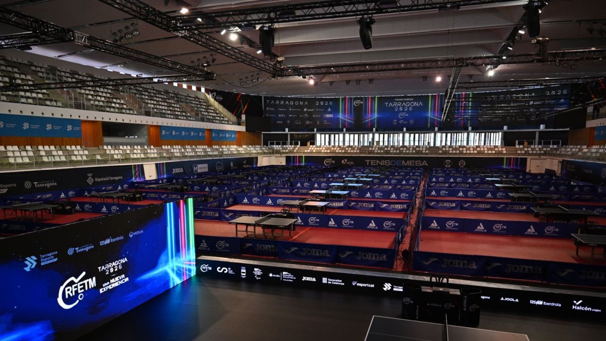 Tarragona se convierte en epicentro estatal del tenis mesa durante diez días