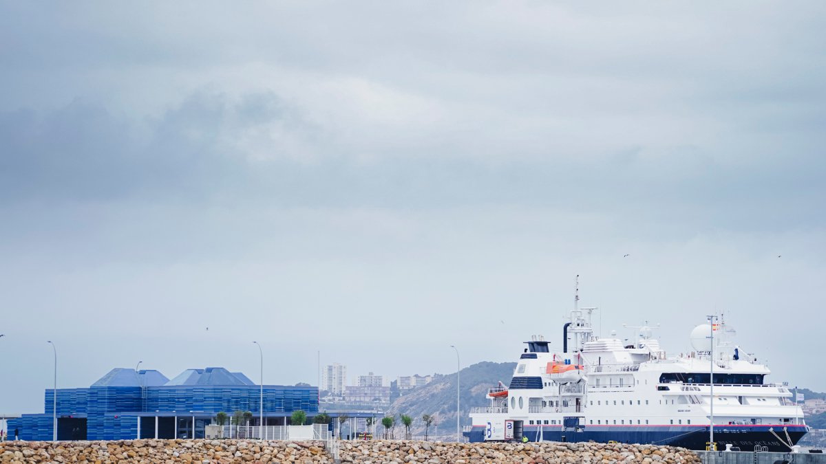 Imatge del Moll de Balears del Port de Tarragona.