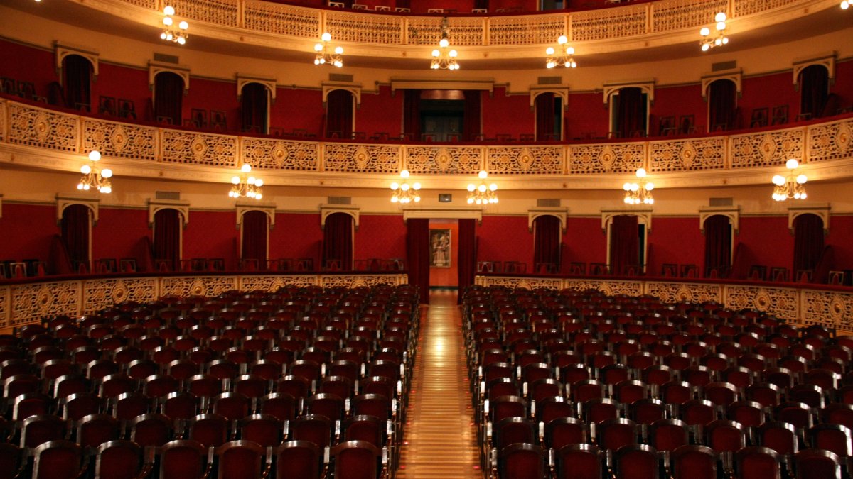Imatge actual de l'interior del Teatre Fortuny de Reus.