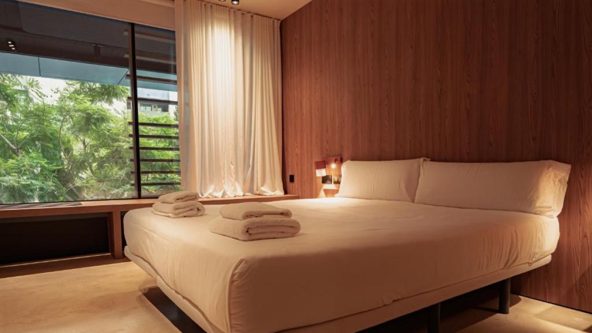 Imatge d’una habitació del Casa Roma Hostel Boutique.