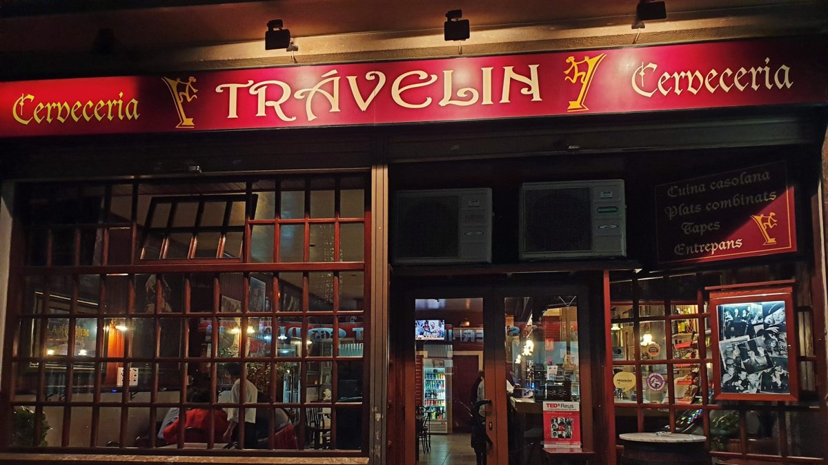 Imatge de la cerveseria Travelin de Reus.