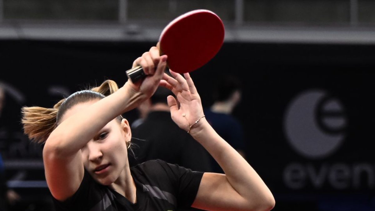 La jugadora del CTT Ganxets Renata Shypsha.