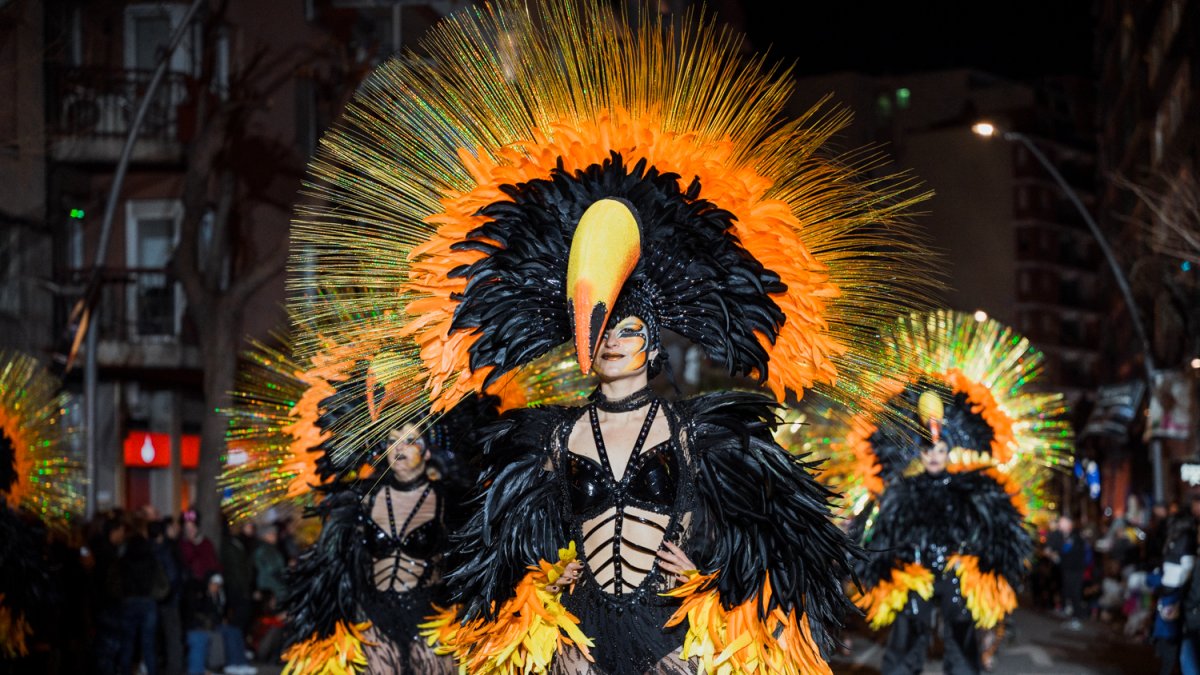 La comparsa Pandora, primer premi del Carnaval de Tarragona 2026.