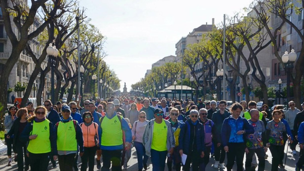 Imatge d'arxiu de la Caminada Popular a Tarragona