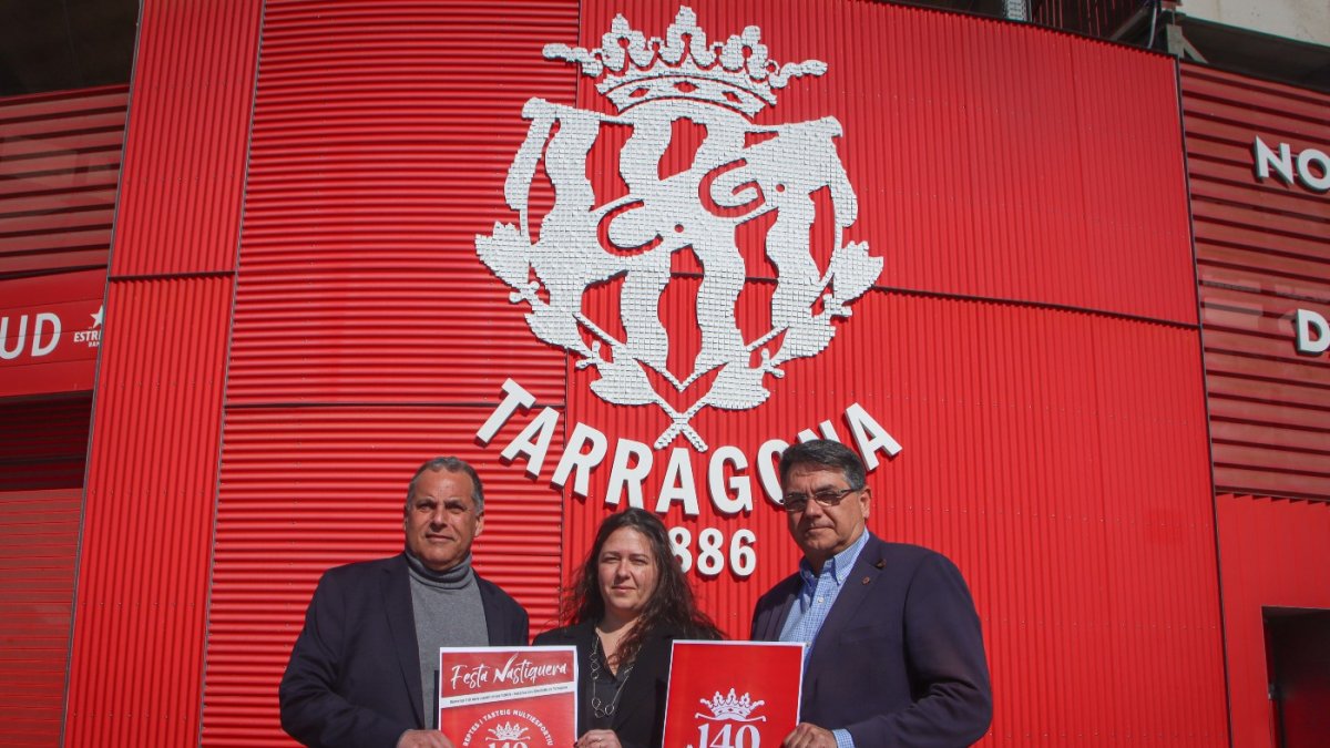 Tot a punt per celebrar el 140è aniversari del Club Gimnàstic de Tarragona