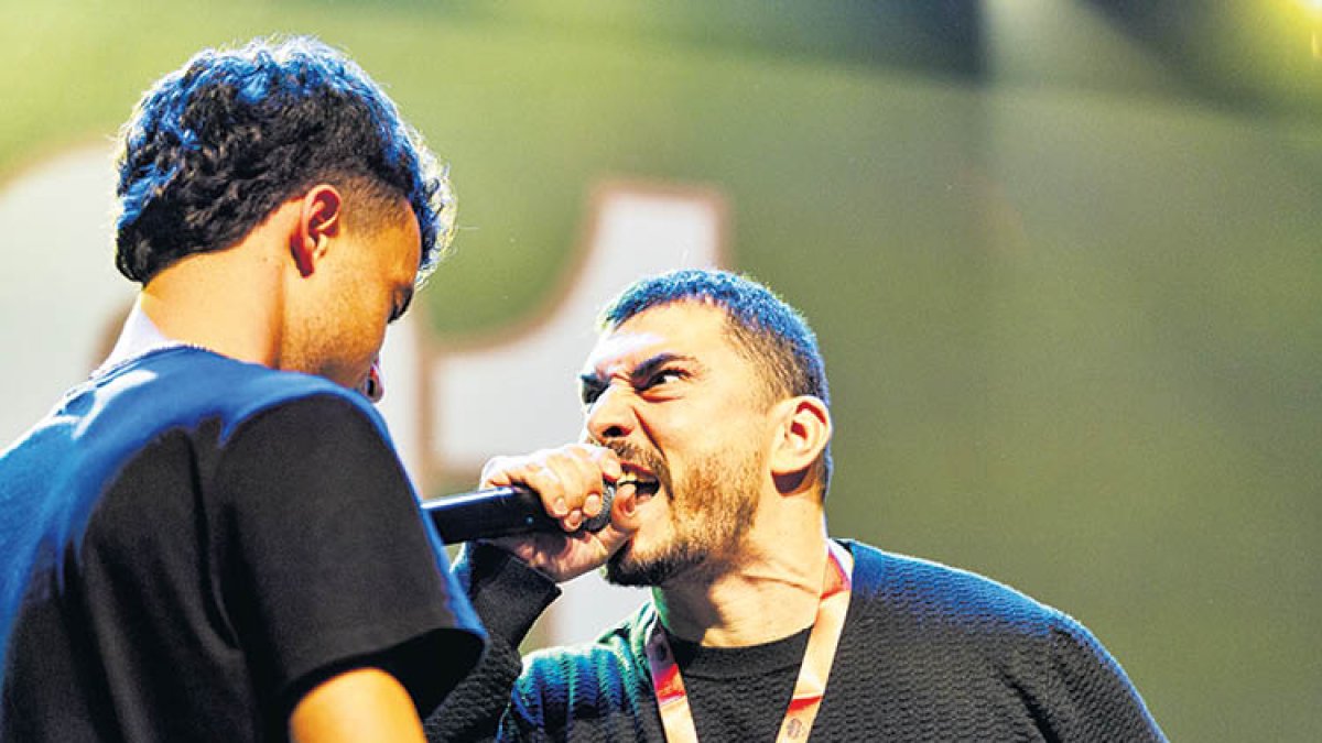 Prieto, durant la seva batalla a la Gran Final Nacional de Catalunya Freestyle.