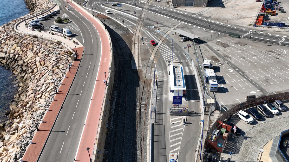 El acceso de Levante permanecerá cerrado por obras durante dos días.