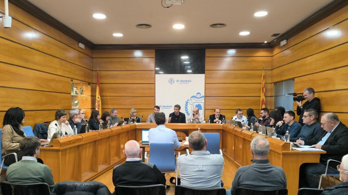 Imatge del Ple ordinari celebrat el passat dilluns 23 de febrer.