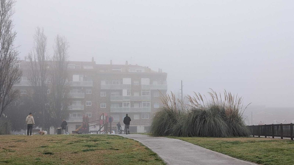 Imatge de la boira a Vila-seca.