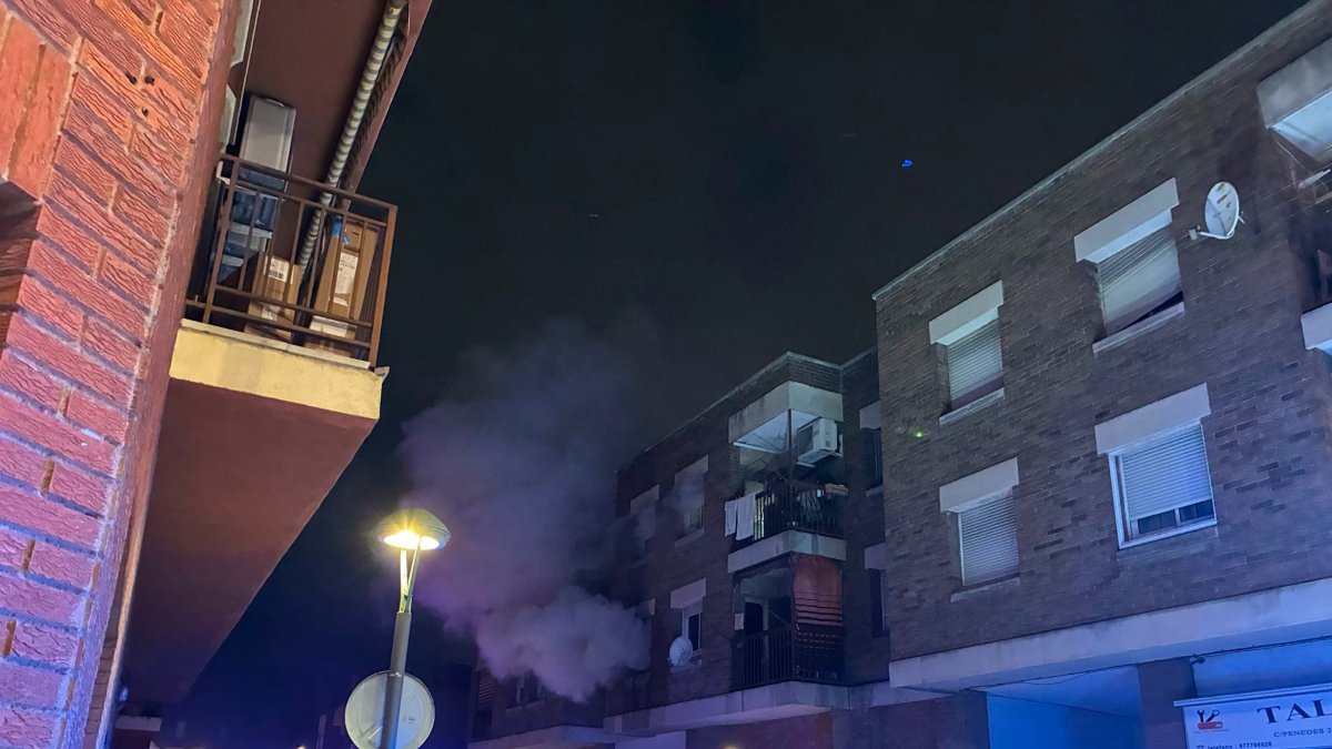 Imagen del incendio en Tarragona