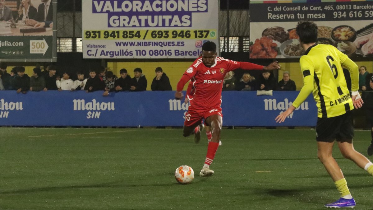 Fernando Torres durant un duel d'aquest curs.