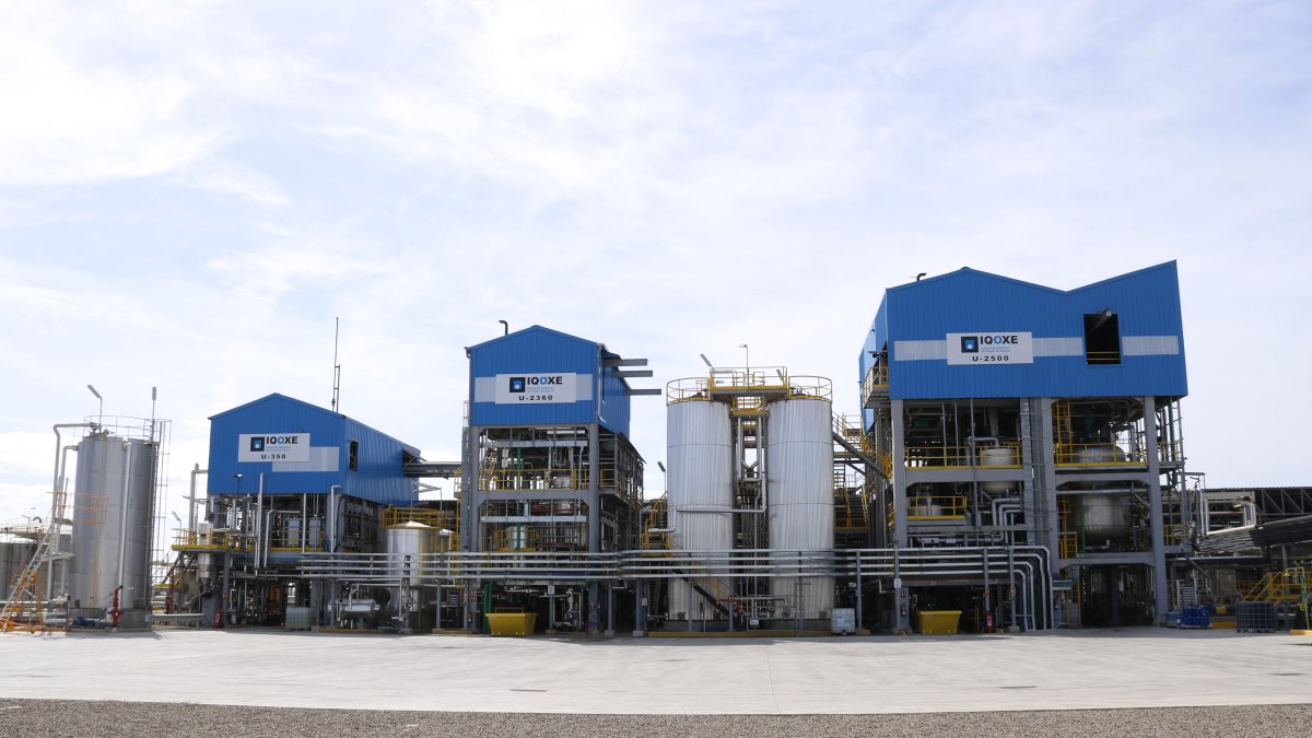 Instal·lacions de la zona de derivats d'òxid d'etilè d'IQOXE renovades