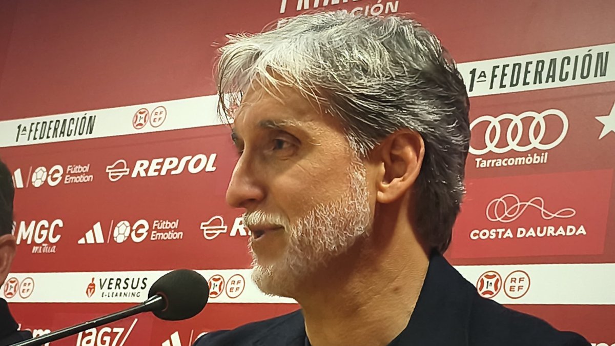L'entrenador del Nàstic, Pablo Alfaro.