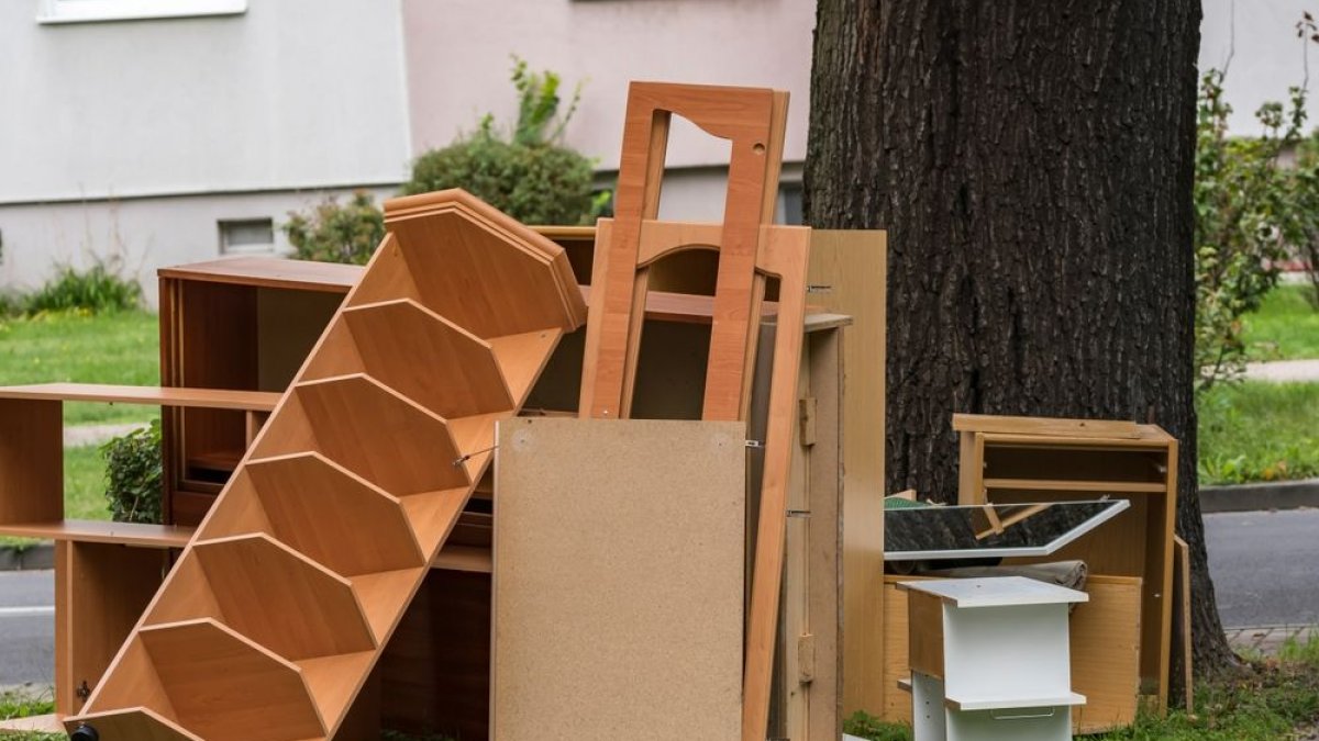 Imagen de archivo de residuos voluminosos