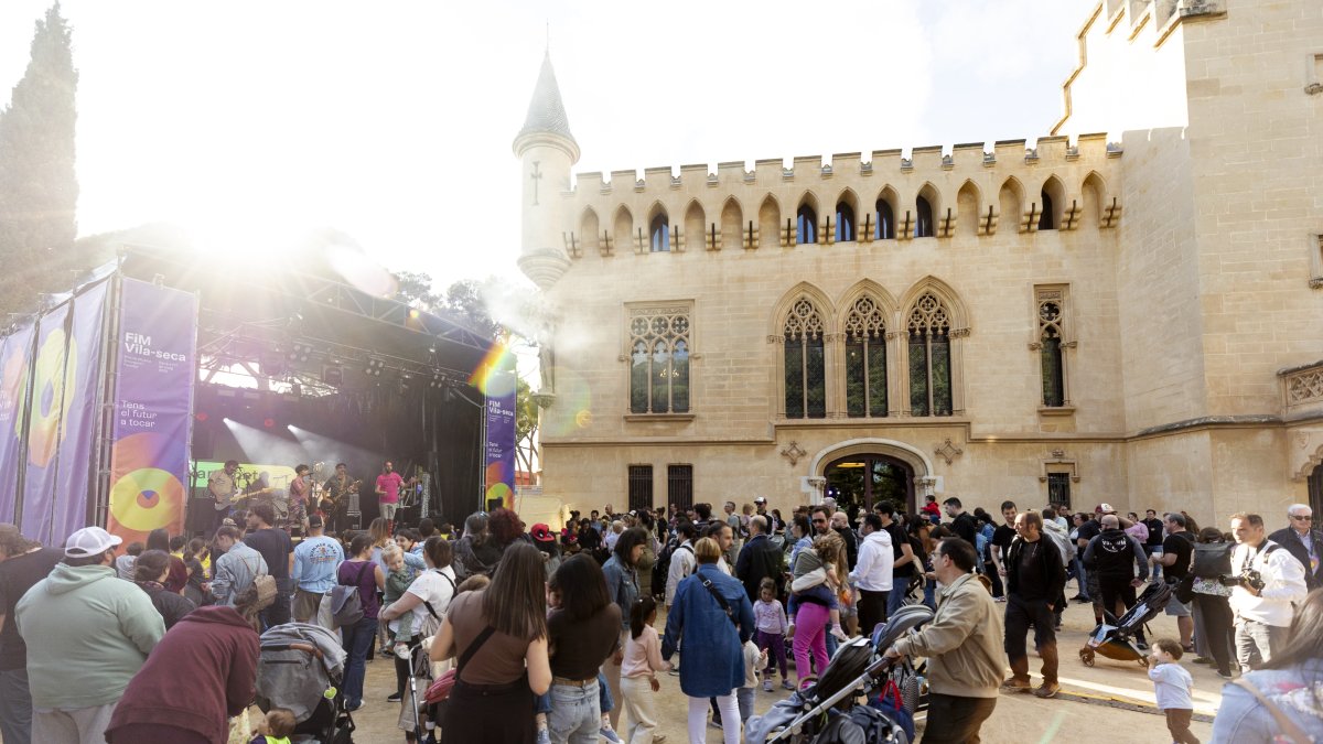 Imatge d'un concert de la FiM al Castell de Vila-seca d'una edició passada.
