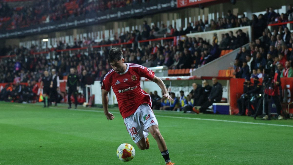 Jaume Jardí durante el duelo contra el Sabadell.