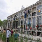 L'interior del Cementiri General de Reus.