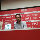 El técnico del Nàstic, Dani Vidal.