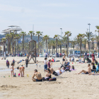 Imatge de la platja de la Pineda.