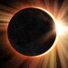 Imagen de un eclipse solar.