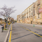 Les places blaves eliminades es recuperaran quan s’acabin els treballs al passeig de Sant Antoni.