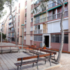 Imatge de la zona d’Interblocs de Sant Salvador, la qual s’ha anat deteriorant amb els anys.
