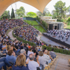 Imatge d’arxiu d’un espectacle musical de la BUMT al Teatre Auditori del Camp de Mart.