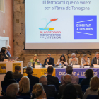 El debat es va dur a terme dimarts a la sala d’actes de la seu del Col·legi d’Arquitectes de Catalunya a Tarragona.