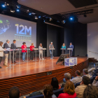 Imatge durant el debat organitzat per Diari Més i TAC 12.
