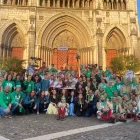 Imatge dels integrans del Ball de Gitanes i Ball de Diables a Voiron