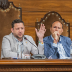 Ruben Viñuales, alcalde de Tarragona, durant el plenari municipal en què es va debatre la capitalitat de l’Àrea Metropolitana.