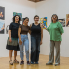 Les obres exposades s’han fet durant els dos anys de batxillerat artístic portats a terme a l’Institut Gabriel i Ferrater.