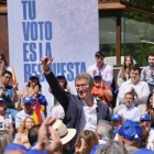 El líder del PP, Alberto Núñez Feijóo, en un acte a Saragossa