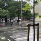 Plou amb intensitat a Tarragona.