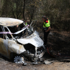 Estat en que ha quedat el vehicle accidentat.