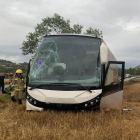Imatge del vehicle accidentat.