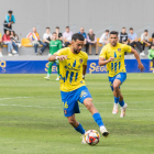 Hamza Bellari durant un partit amb l’Orihuela aquesta temporada