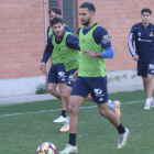 Imatge de Hamza Bellari durant un entrenament.