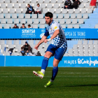 Imatge de Jordi Calavera en un partit amb el Sabadell.