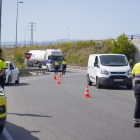 El control de distraccions dels Mossos d’Esquadra al Camp de Tarragona es va situar a la rotonda de sortida de la T-11 i d’accés a l’autopista AP-7, a la Canonja.