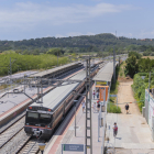 Imatge de l'estació de tren d'Altafulla.