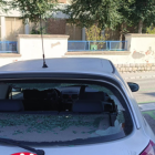Imatge d'un dels vehicles assaltats.