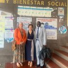 El Dr. Robert Memba durant una de les seves visites a Guinea Equatorial.