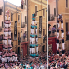 2de9fm de la Jove; 4de9f dels Xiquets de Tarragona; 3de8 de la CC de Sant Pere i Sant Pau i 2de7 dels Xiquets del Serrallo.