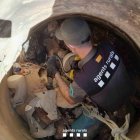 Imatge d'un agent rural rescatan les serps