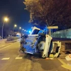 Imatge del vehicle bolcat.