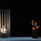 Imatge de l’espectacle inaugural, que va tenir lloc ahir al Teatre Tarragona.